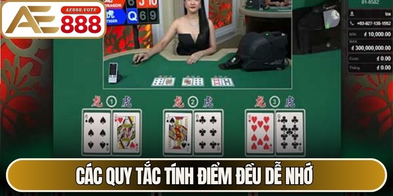 Các quy tắc tính điểm đều dễ nhớ